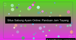 visual situs sabung ayam jam tayang