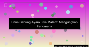 desain situs sabung ayam live malam
