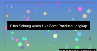 situs sabung ayam live sore