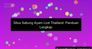 situs sabung ayam live thailand