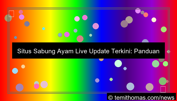 visual situs sabung ayam live update