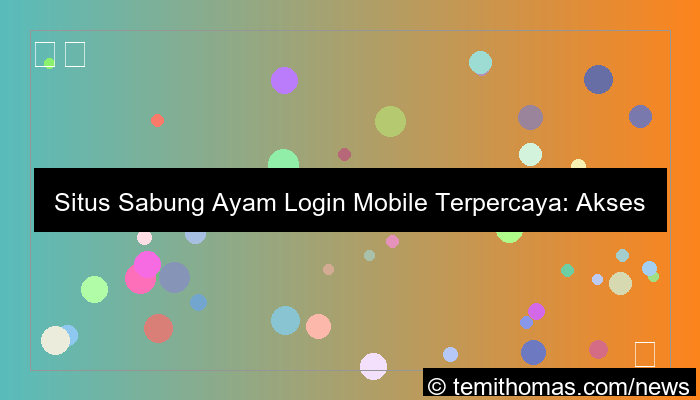 situs sabung ayam login mobile