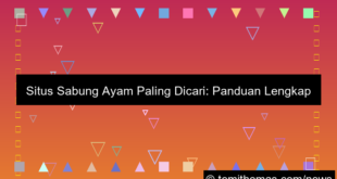 situs sabung ayam paling dicari