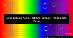 situs sabung ayam pengalaman terbaik