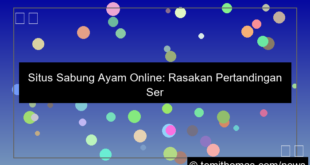 situs sabung ayam pertandingan seru