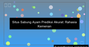 desain situs sabung ayam prediksi akurat