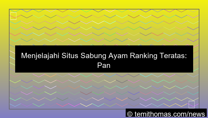 grafik situs sabung ayam ranking teratas