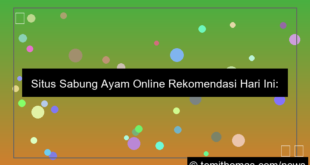 visual situs sabung ayam rekomendasi hari ini