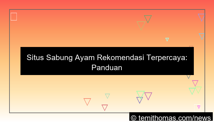grafik situs sabung ayam rekomendasi terpercaya