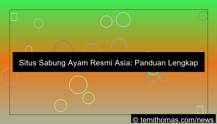 situs sabung ayam resmi asia