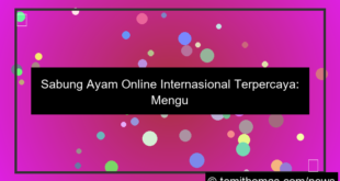situs sabung ayam resmi internasional