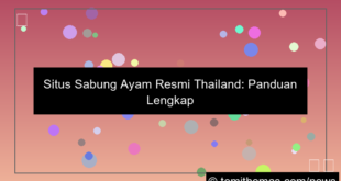 gambar situs sabung ayam resmi thailand