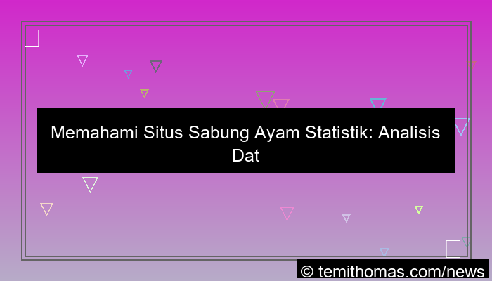 situs sabung ayam statistik