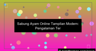 ilustrasi situs sabung ayam tampilan modern