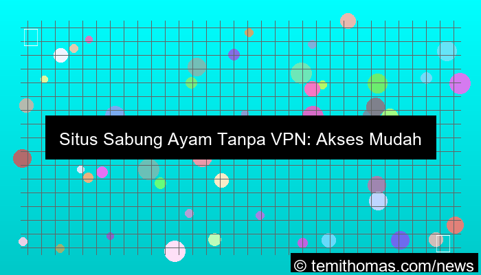 situs sabung ayam tanpa vpn