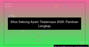 situs sabung ayam terpercaya 2026