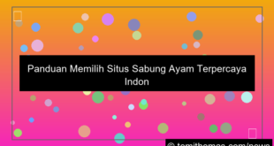 visual situs sabung ayam terpercaya indonesia