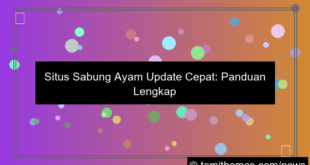 situs sabung ayam update cepat
