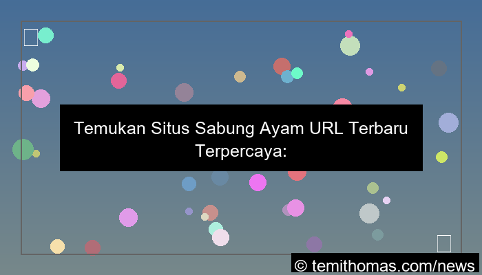 situs sabung ayam url terbaru