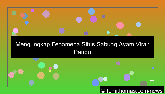 ilustrasi situs sabung ayam viral