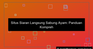 situs siaran langsung sabung ayam