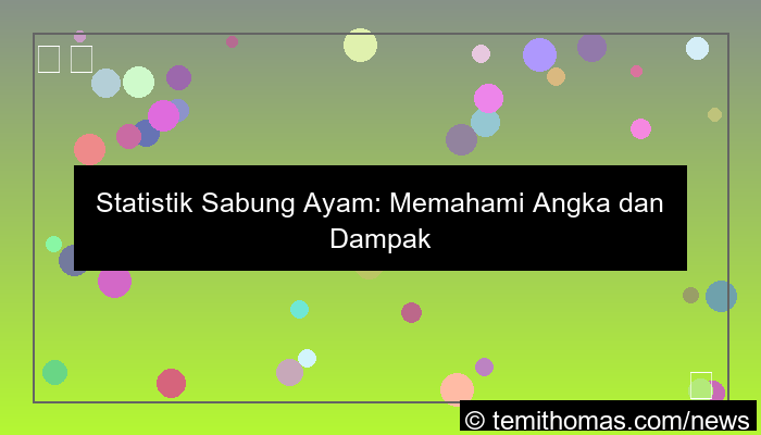 desain statistik sabung ayam