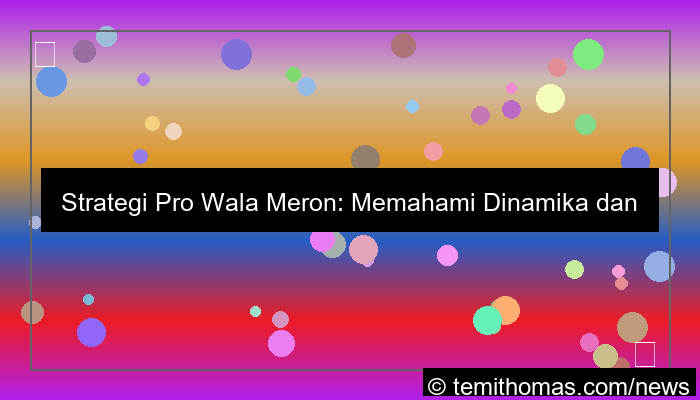 strategi pro wala meron