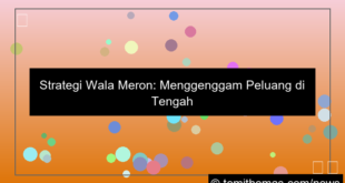 gambar strategi wala meron