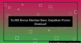 sv388 bonus member baru