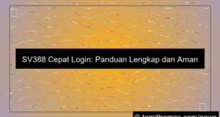 ilustrasi sv388 cepat login