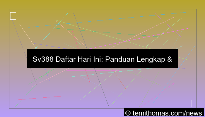 grafik sv388 daftar hari ini