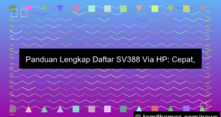 ilustrasi sv388 daftar via hp