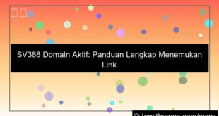 sv388 domain aktif