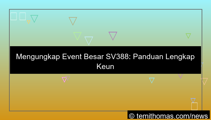 gambar sv388 event besar