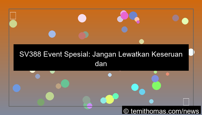 sv388 event spesial