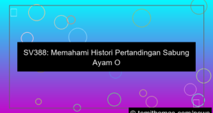 gambar sv388 histori pertandingan