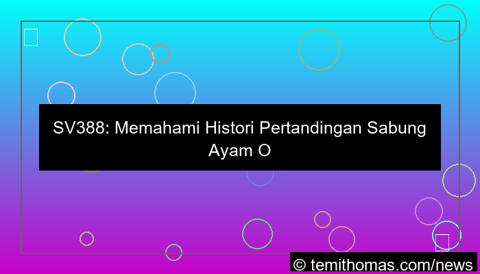 gambar sv388 histori pertandingan