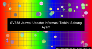 sv388 jadwal update