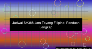 desain sv388 jam tayang filipina