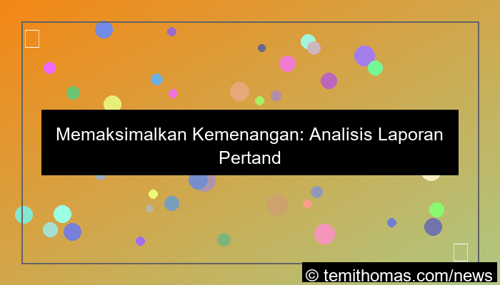 grafik sv388 laporan pertandingan