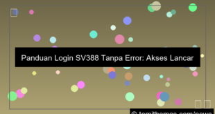 desain sv388 login tanpa error