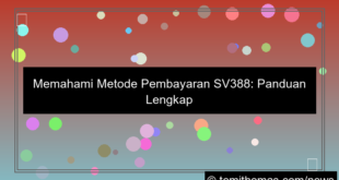 grafik sv388 metode pembayaran