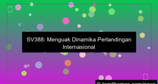 sv388 pertandingan internasional