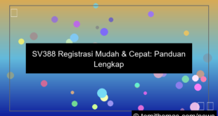 sv388 registrasi