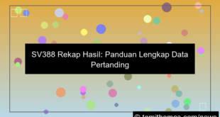 desain sv388 rekap hasil