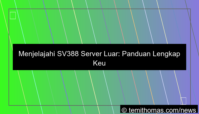 visual sv388 server luar