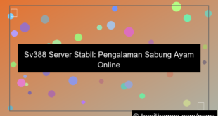 ilustrasi sv388 server stabil