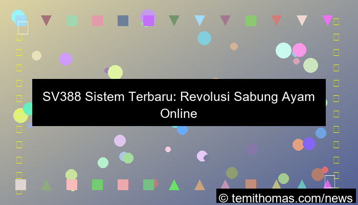 gambar sv388 sistem terbaru