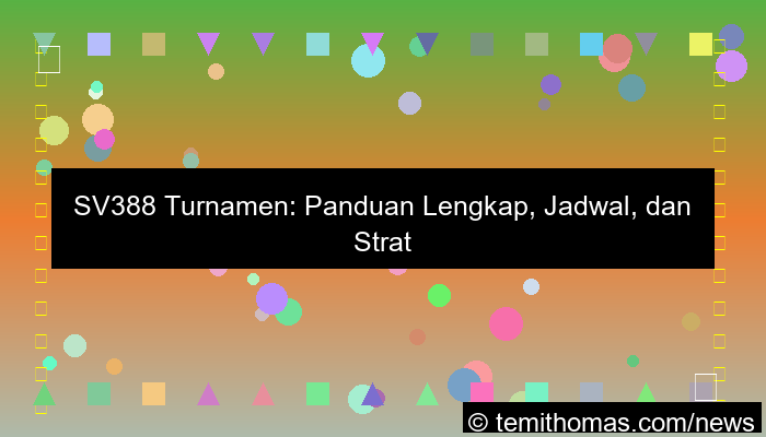 gambar sv388 turnamen