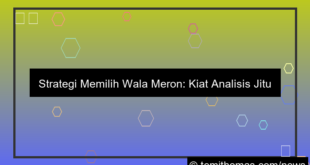 desain tips memilih wala meron